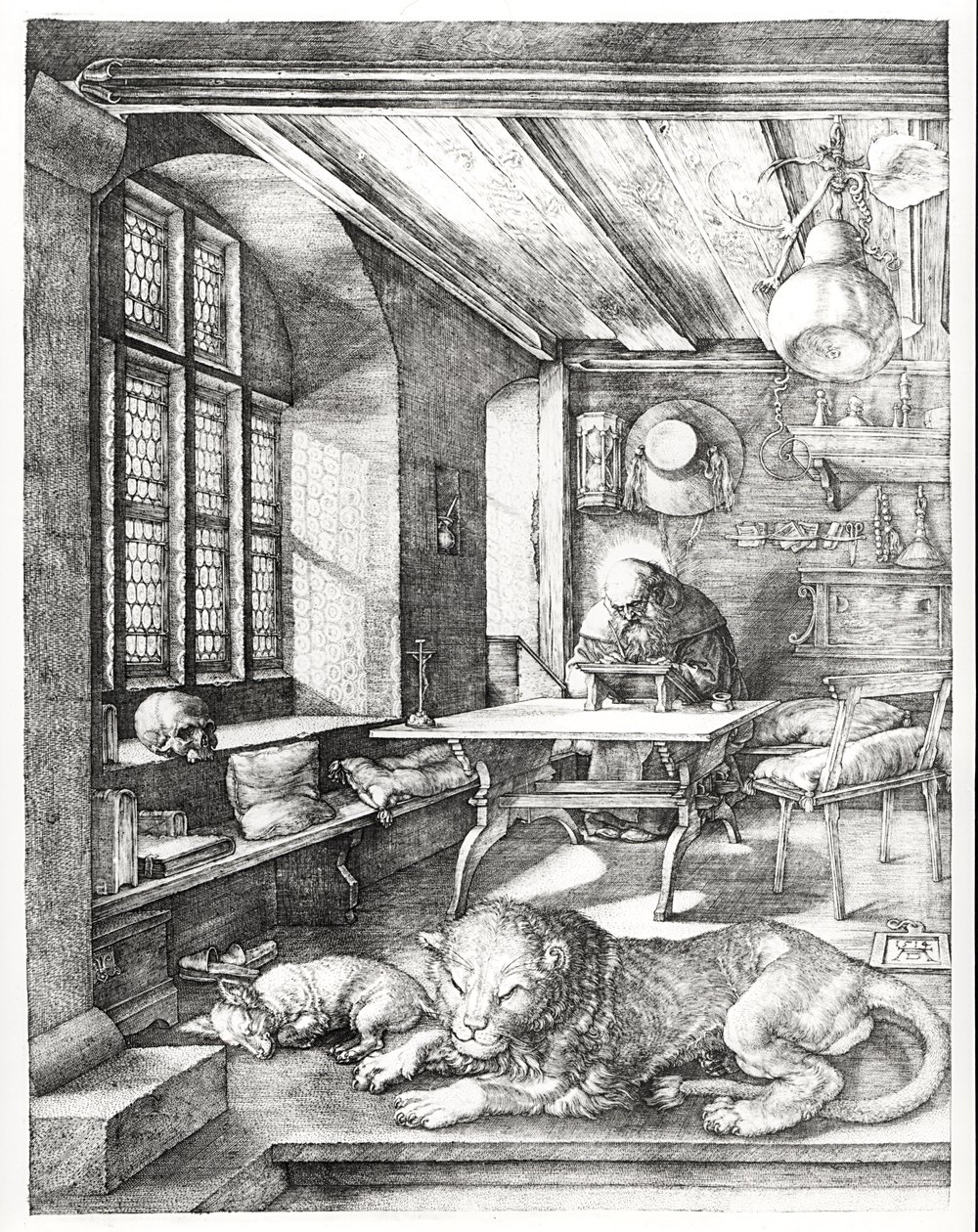 San Girolamo nel suo studio, 1514 da Albrecht Dürer