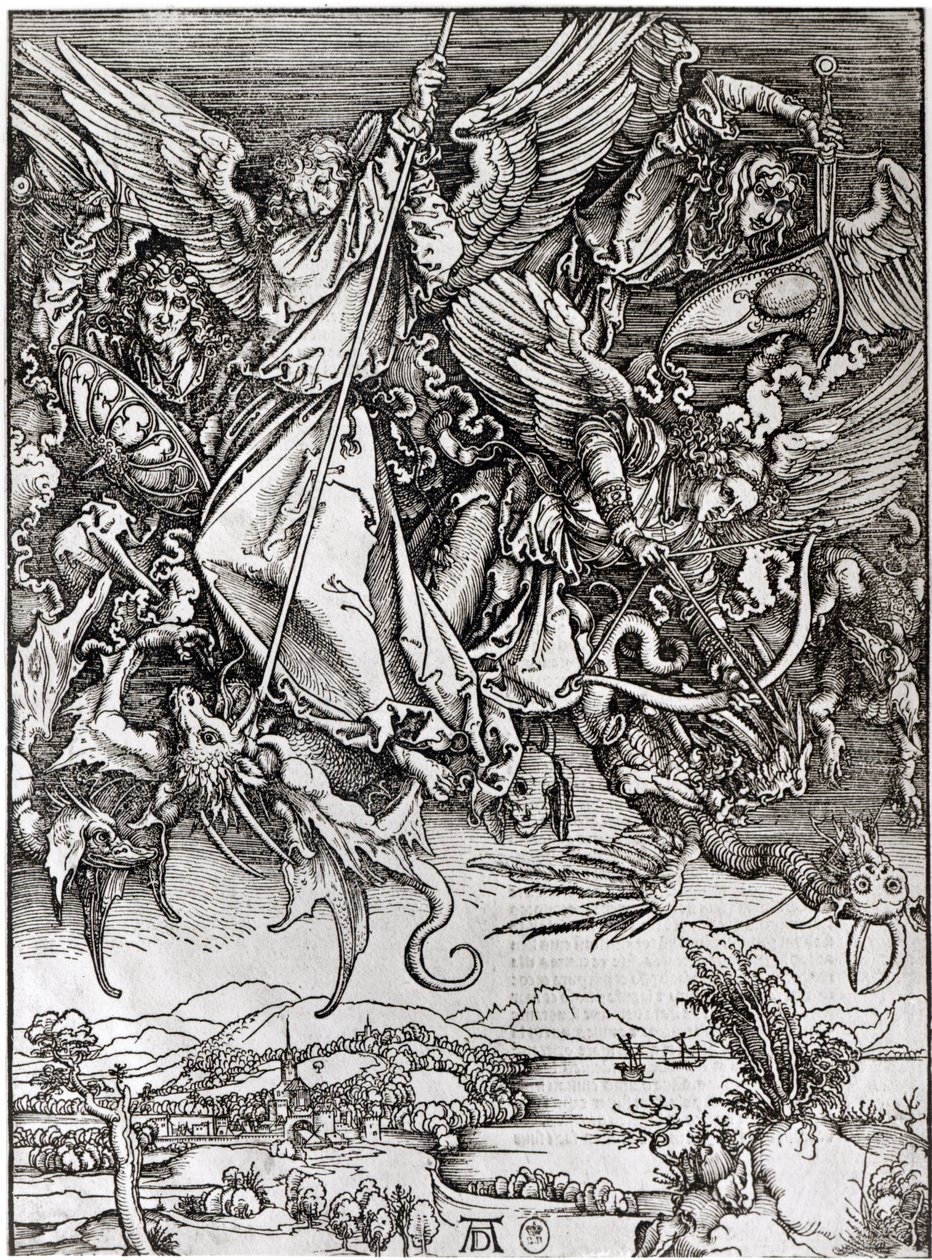 San Michele e il Drago, da un