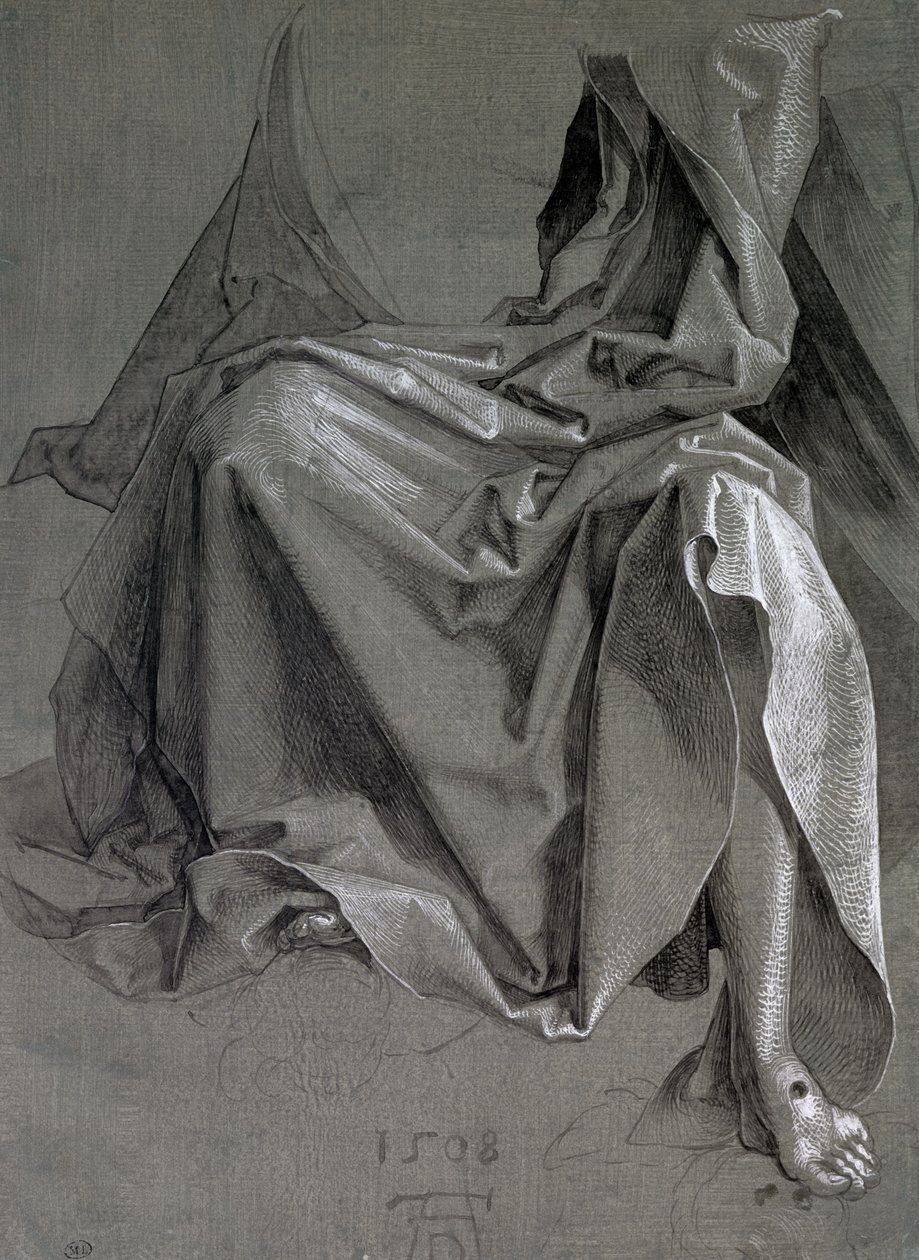 Studio delle vesti di Cristo da Albrecht Dürer