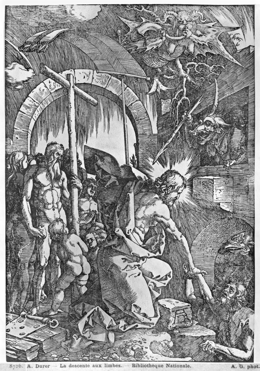 La discesa di Cristo nel Limbo, dalla serie 