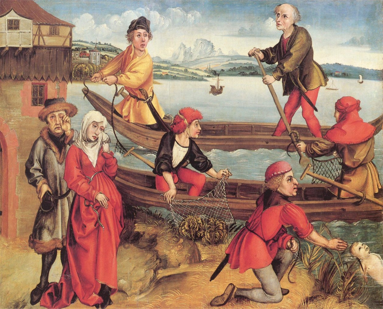 Miracolosa salvezza di un ragazzo annegato a Bregenz da Albrecht Dürer