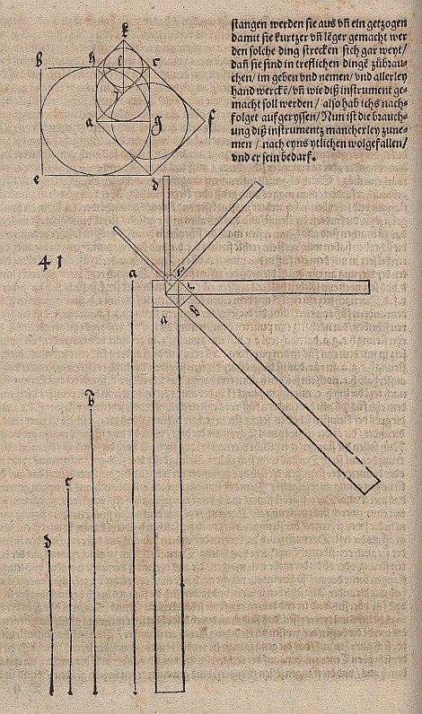 Strumento da disegno da Albrecht Dürer