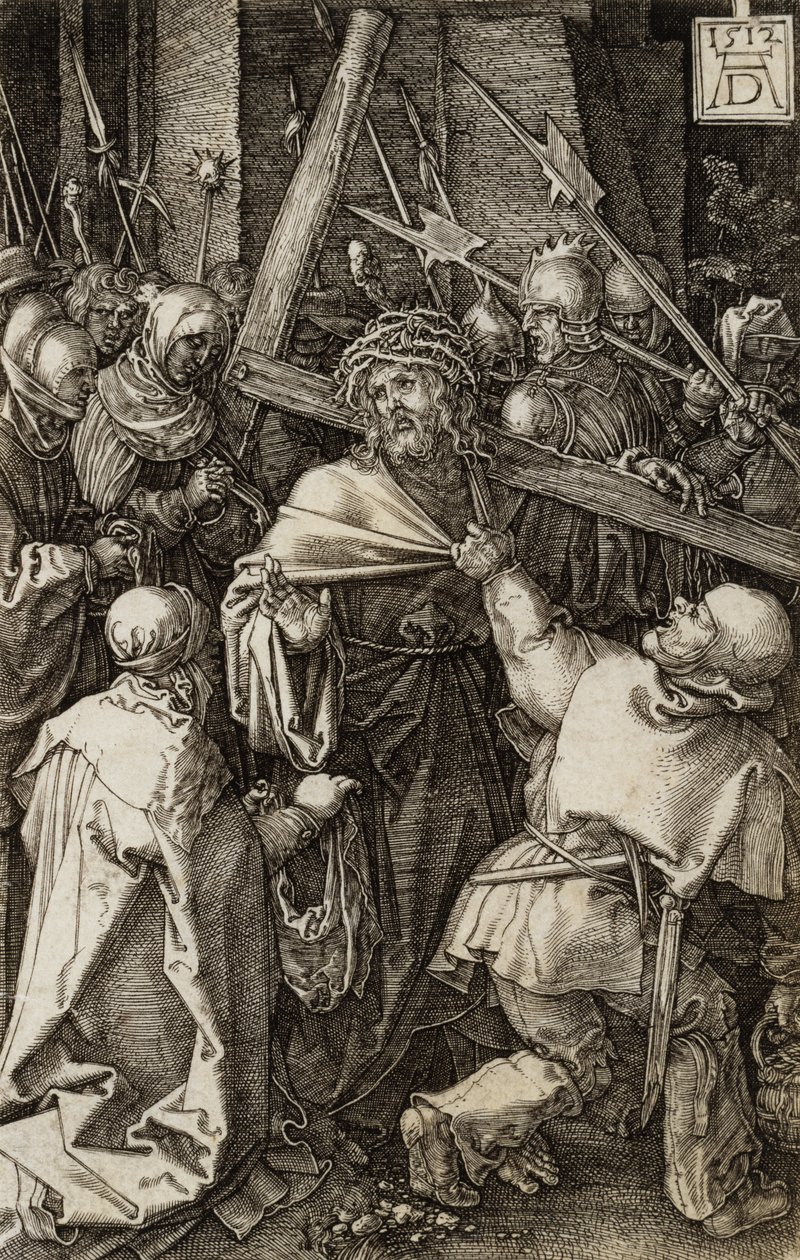 Portamento della croce dalla Passione incisa, 1512 da Albrecht Dürer