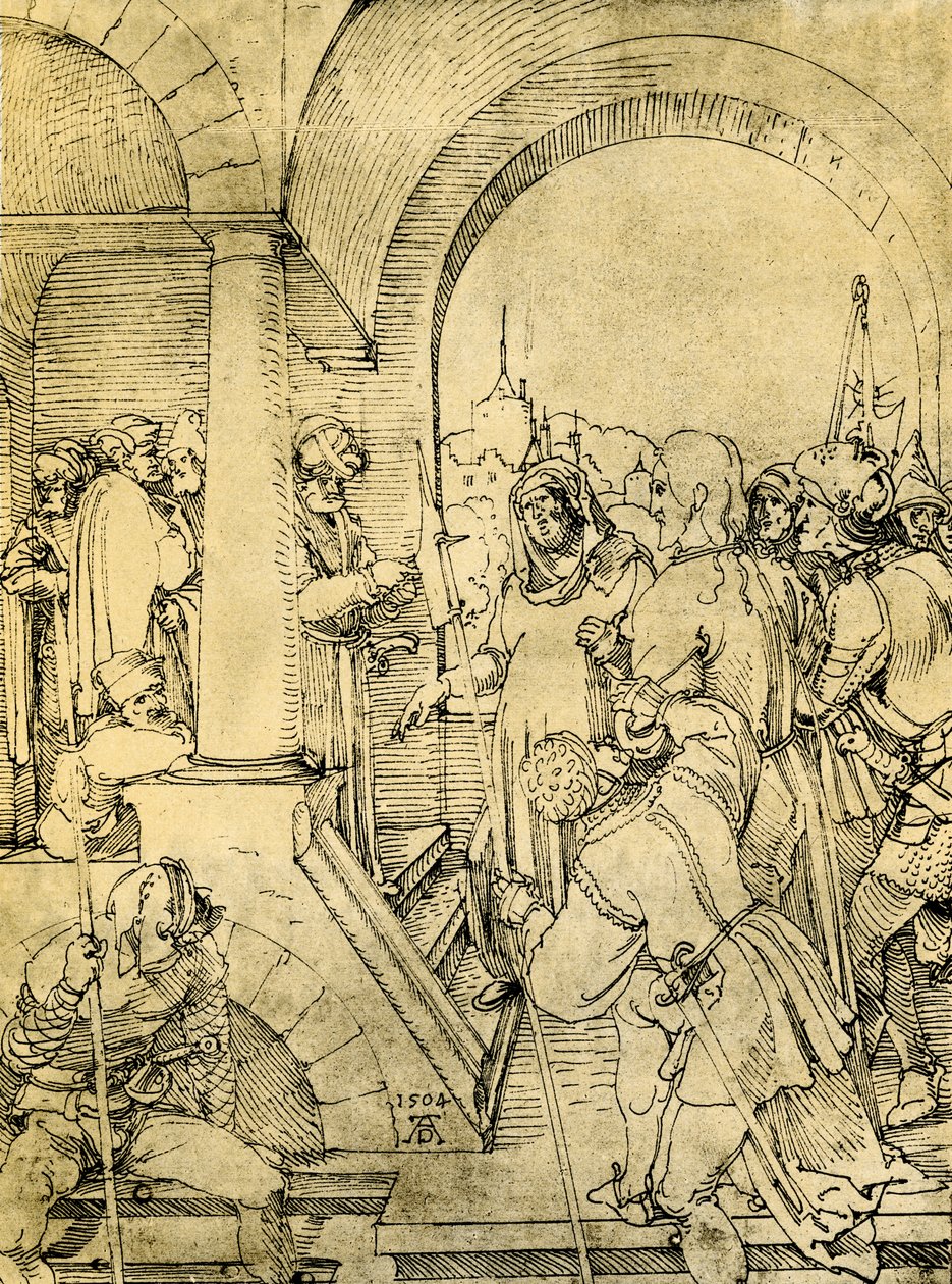 Cristo davanti a Pilato da Albrecht Dürer