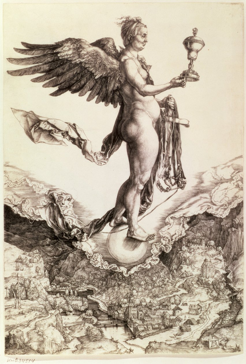 Nemesi, 1501-2 da Albrecht Dürer