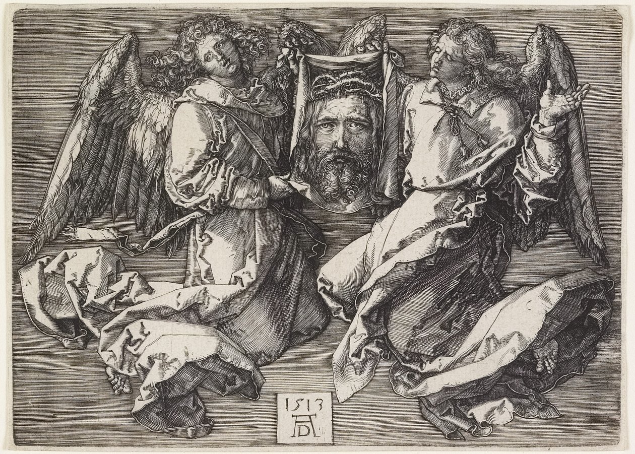 Sudario mostrato da due angeli, 1513 da Albrecht Dürer