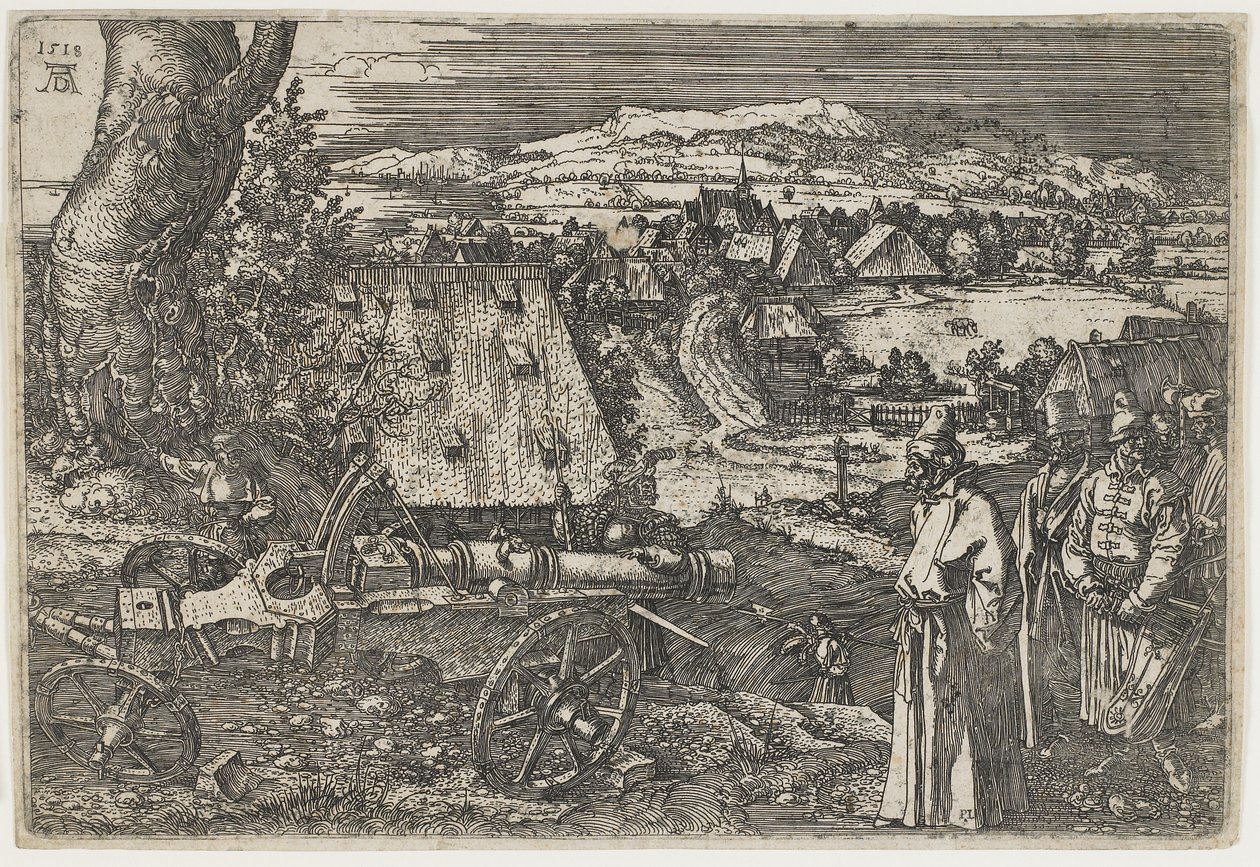 Il cannone, 1518 da Albrecht Dürer