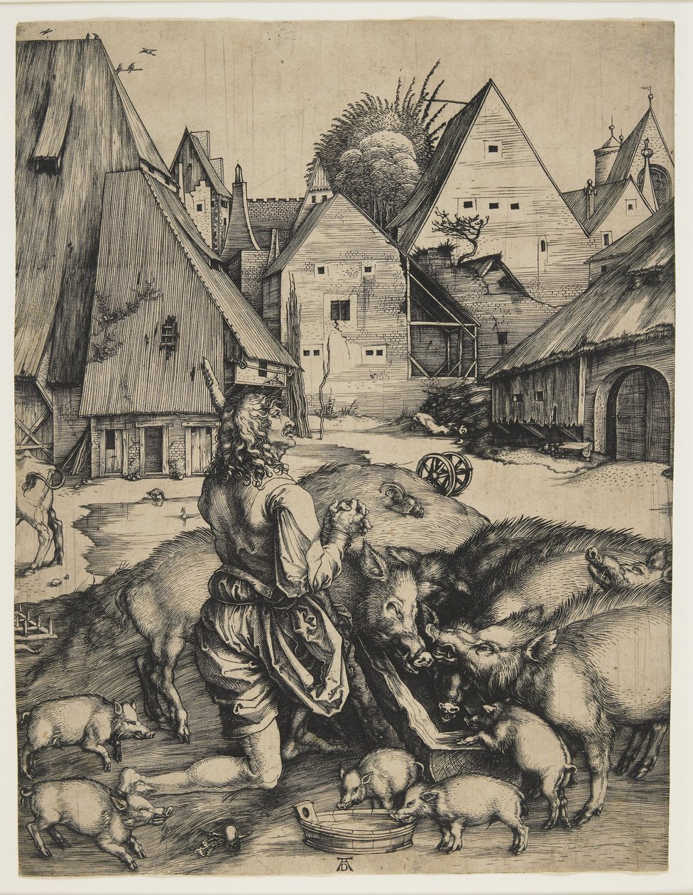 Il Figliol Prodigo, 1496 da Albrecht Dürer