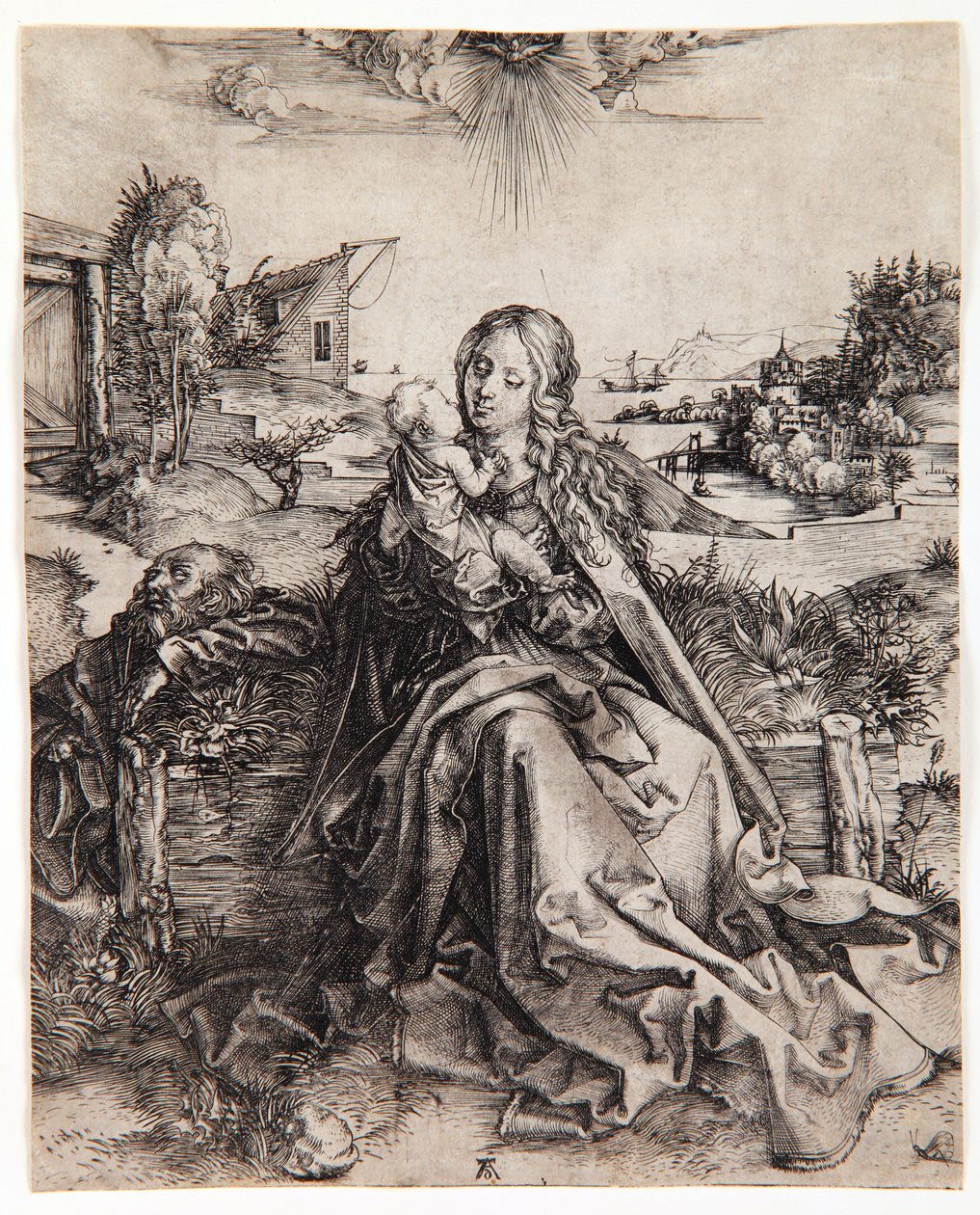 La Vergine con la farfalla, c.1495 da Albrecht Dürer