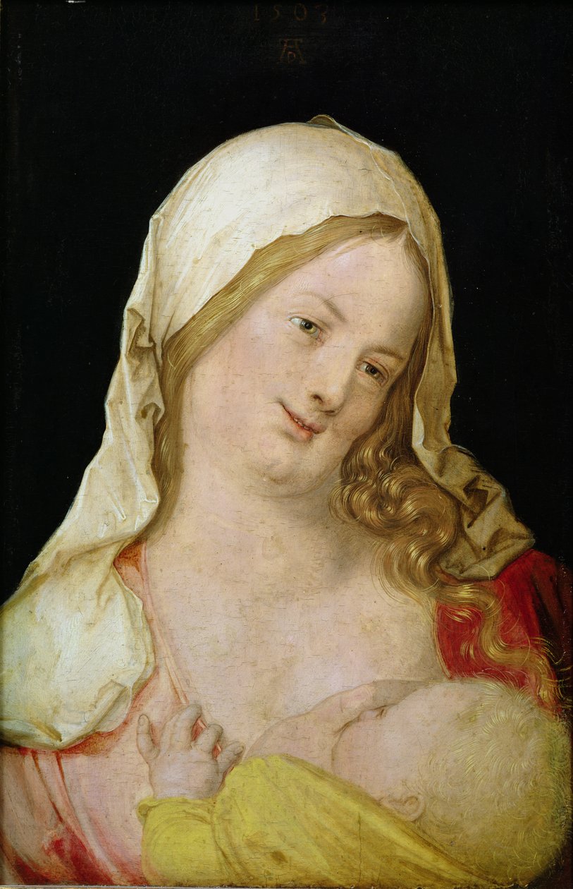 Vergine e Bambino da Albrecht Dürer