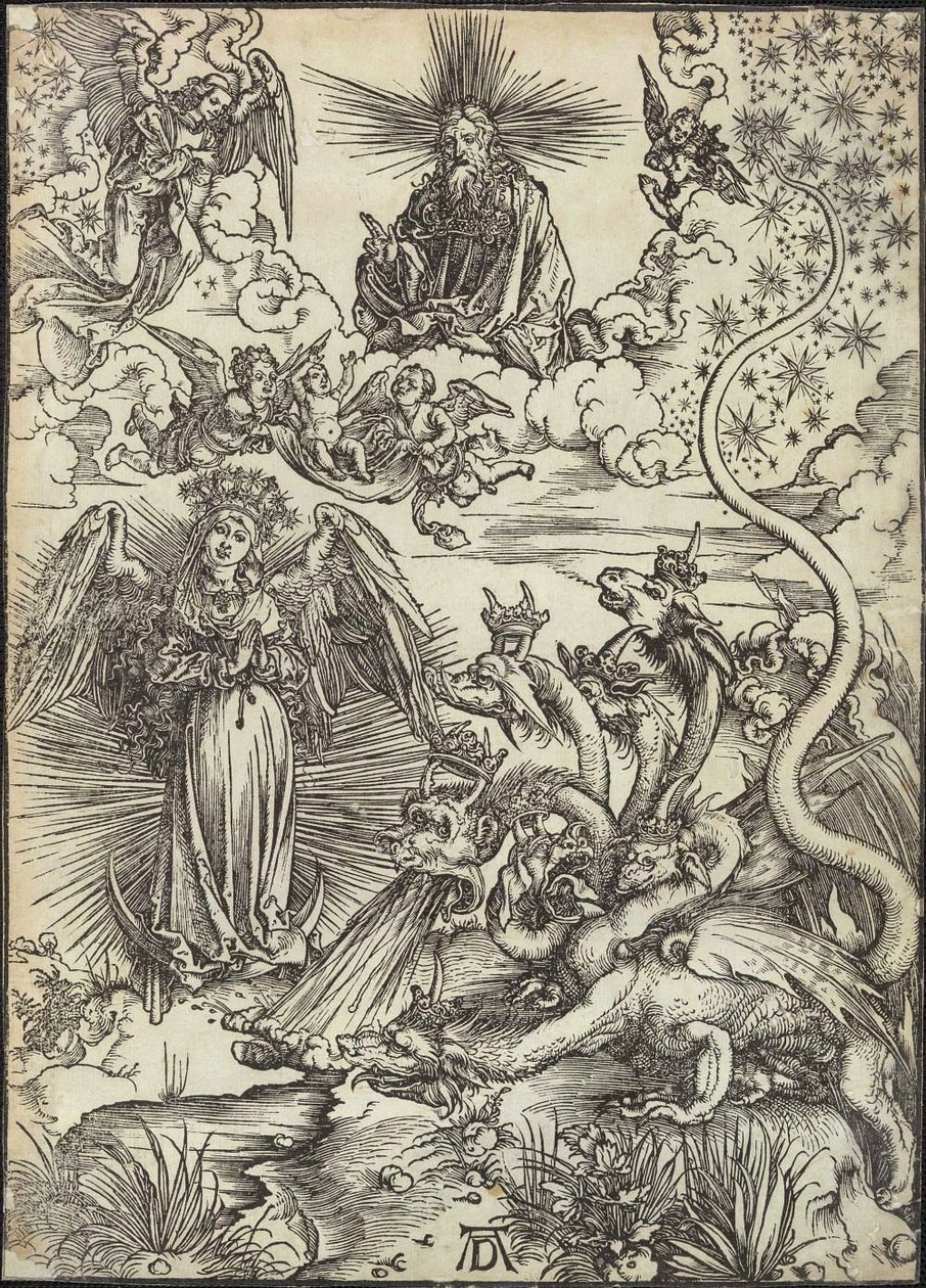 La donna vestita di sole da Albrecht Dürer