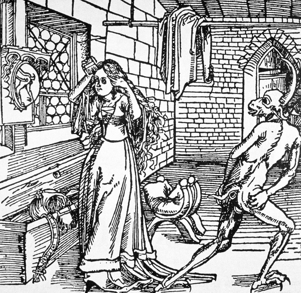 Il diavolo e la civetta, copia di un