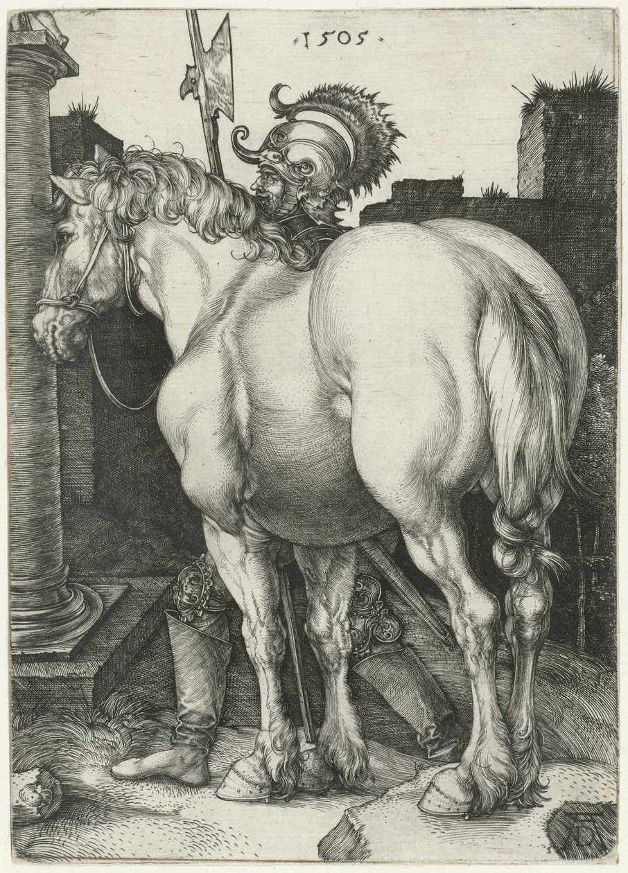Il grande cavallo da Albrecht (after) Durer or Duerer