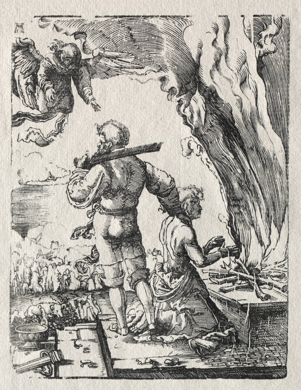 Il sacrificio di Abramo da Albrecht Altdorfer