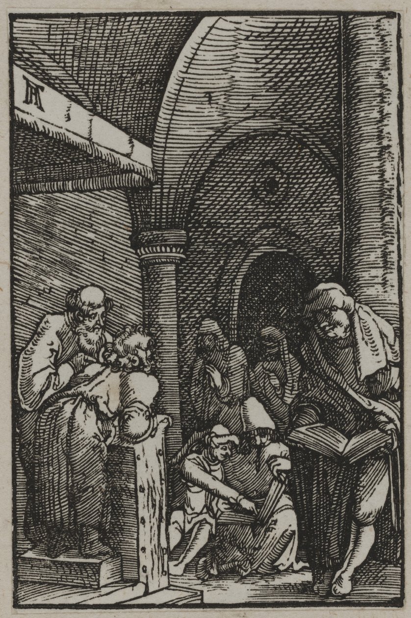 Cristo tra i Dottori, c.1515 da Albrecht Altdorfer