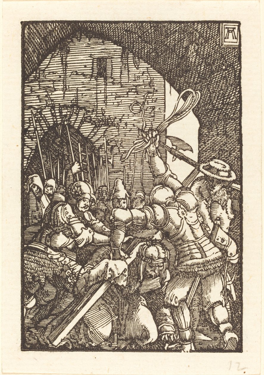 Cristo che porta la croce da Albrecht Altdorfer