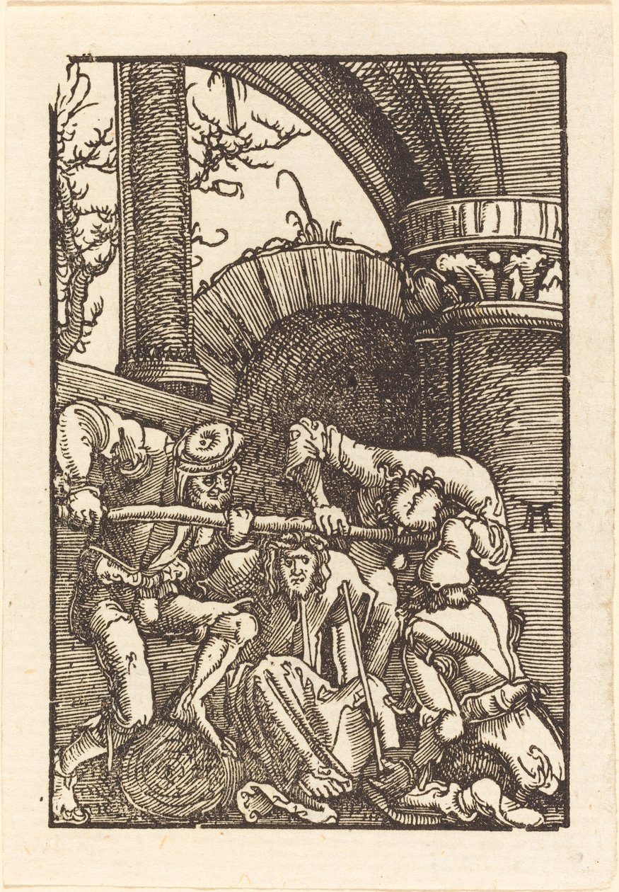 Cristo coronato di spine da Albrecht Altdorfer