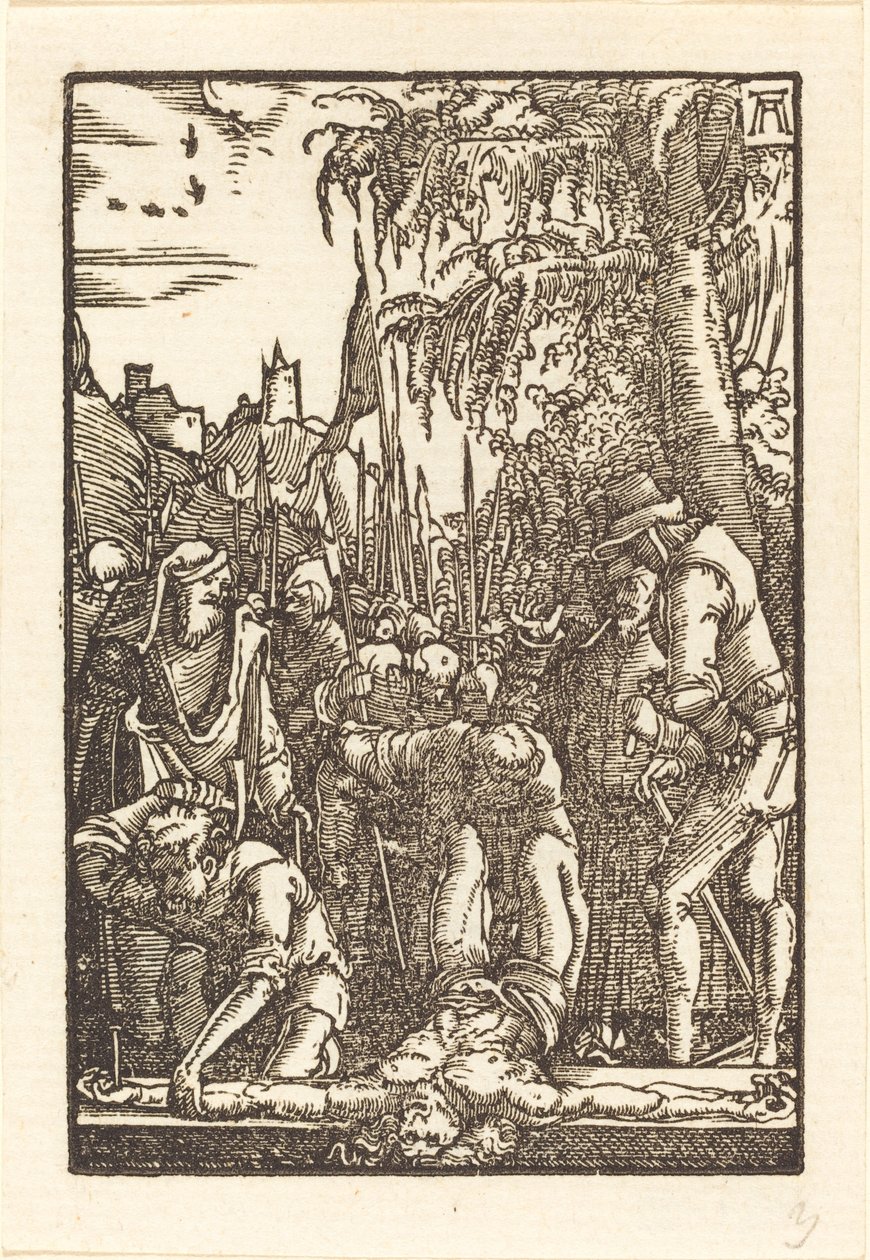 Cristo Inchiodato alla Croce da Albrecht Altdorfer