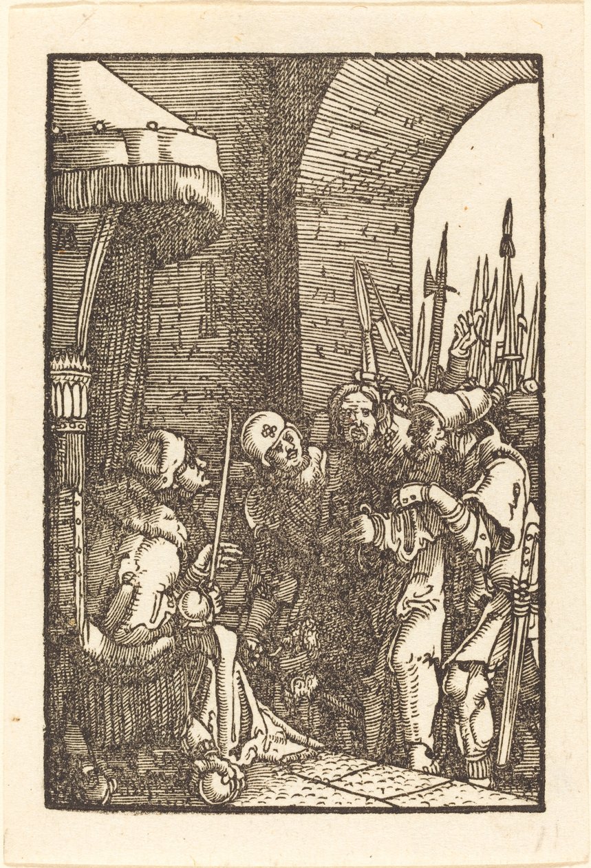 Cristo davanti a Caifa da Albrecht Altdorfer