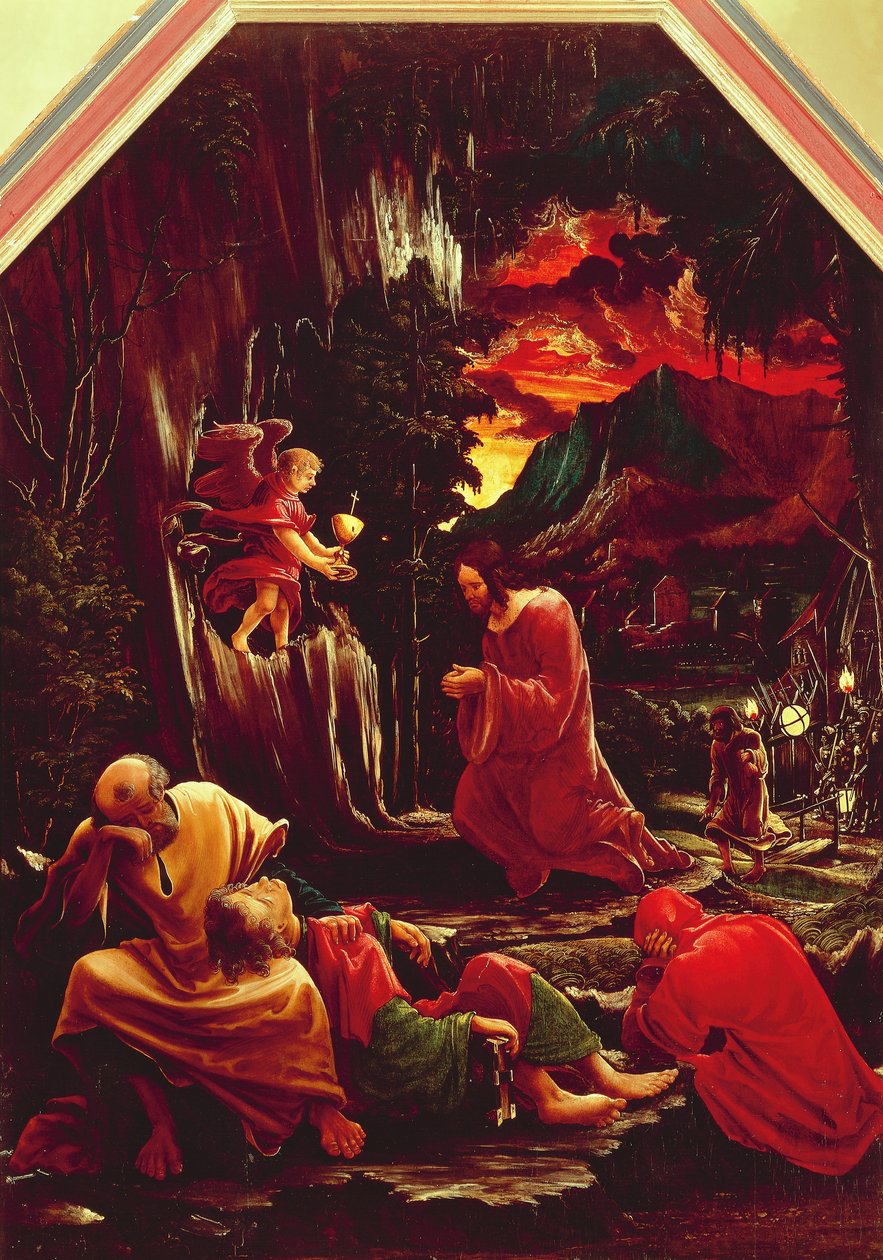 Cristo sul Monte degli Ulivi da Albrecht Altdorfer