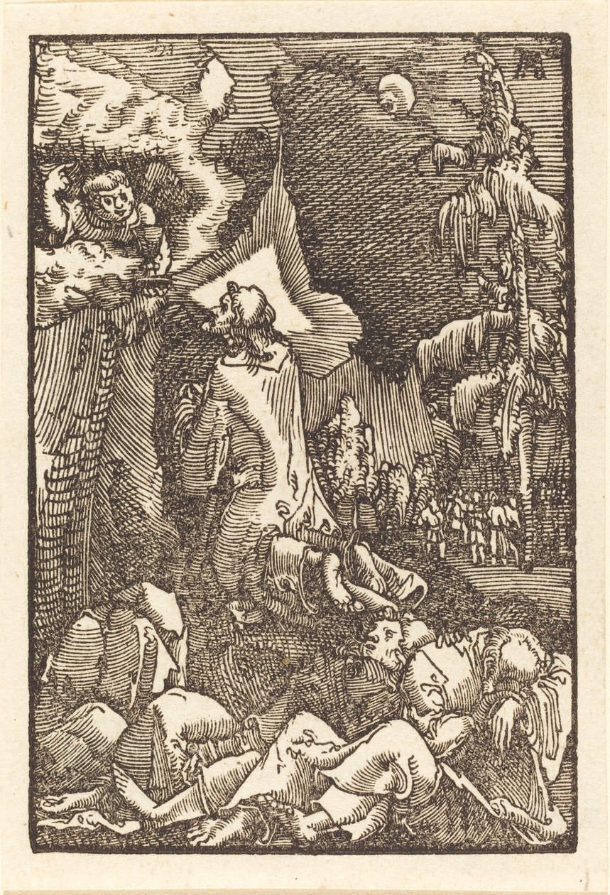 Cristo sul Monte degli Ulivi da Albrecht Altdorfer