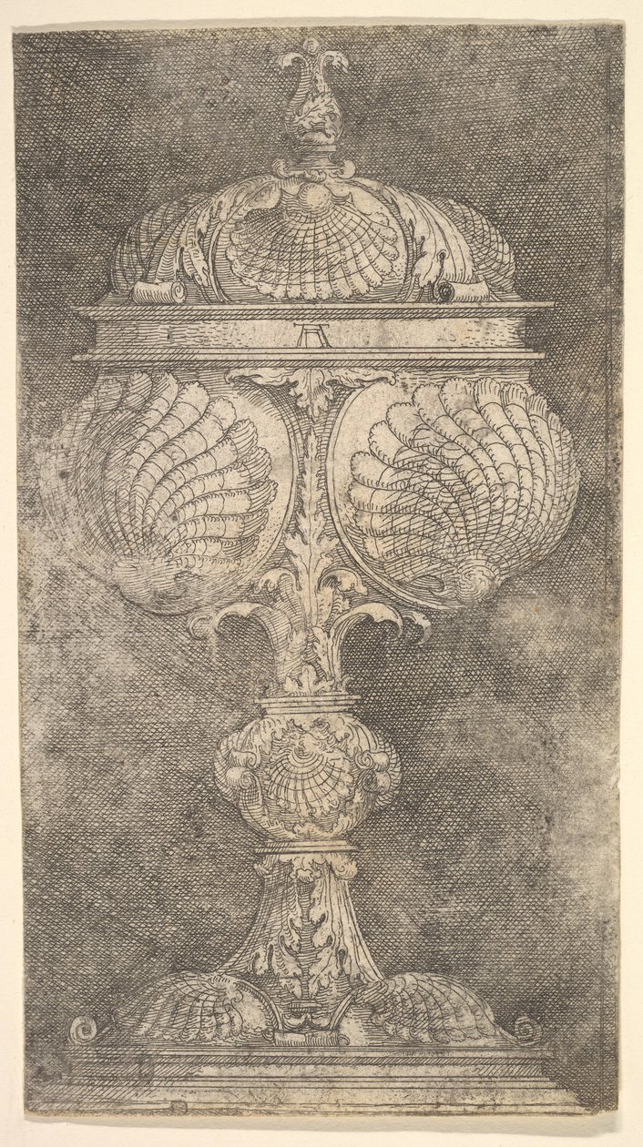 Coppa coperta con conchiglie da Albrecht Altdorfer