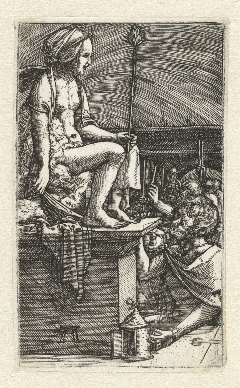 La vendetta del mago Virgilio da Albrecht Altdorfer