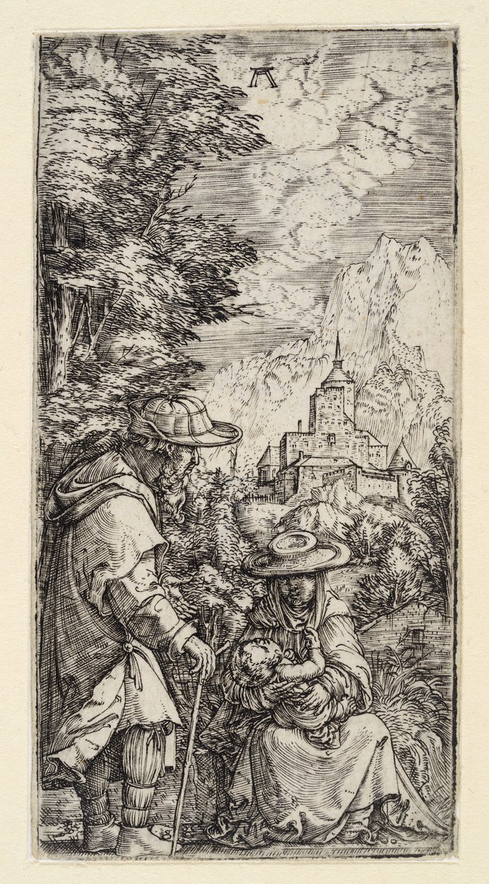 La tranquillità durante la fuga in Egitto da Albrecht Altdorfer
