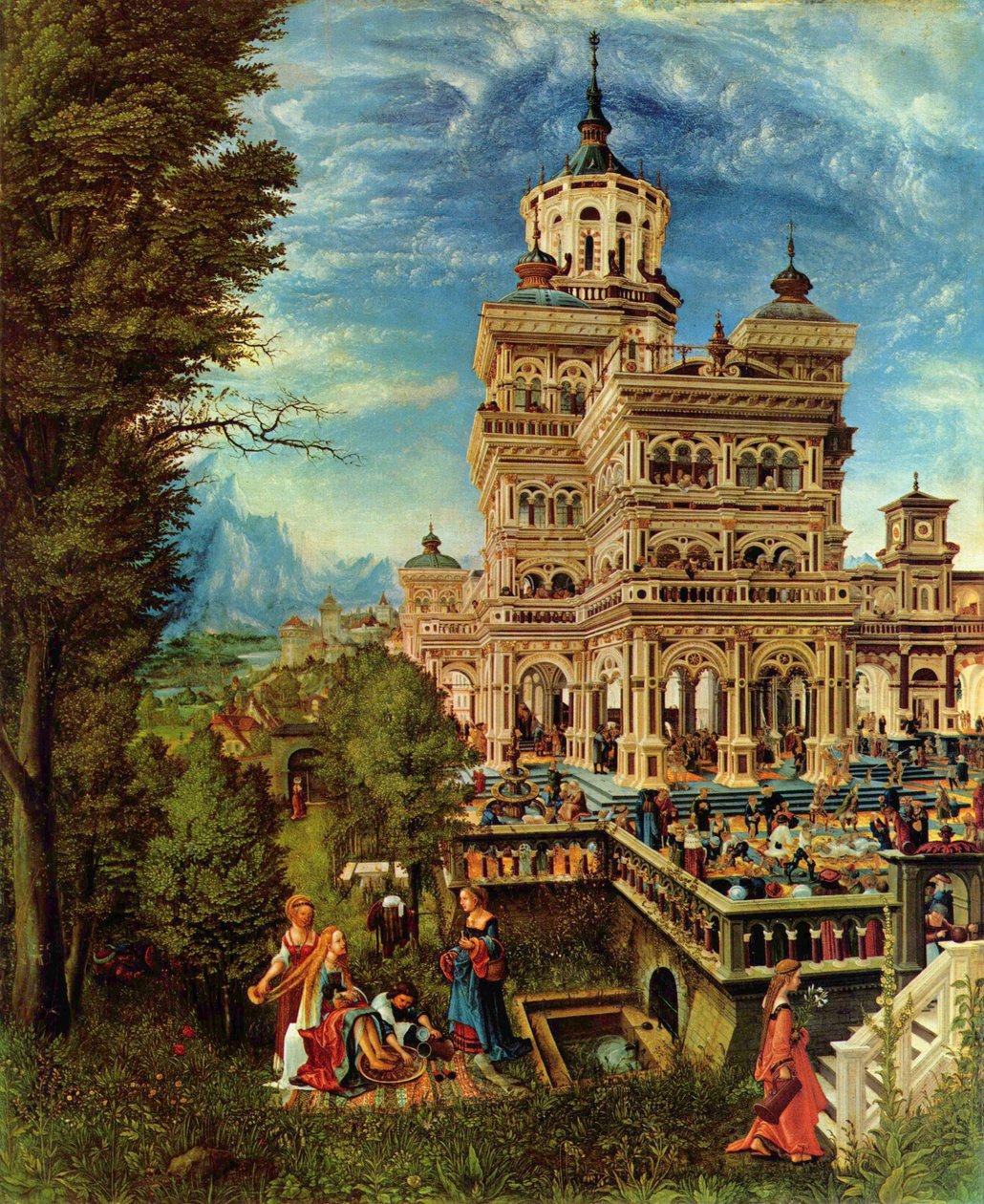 Tedesco: Susanna im Bade Susanna e gli anziani da Albrecht Altdorfer