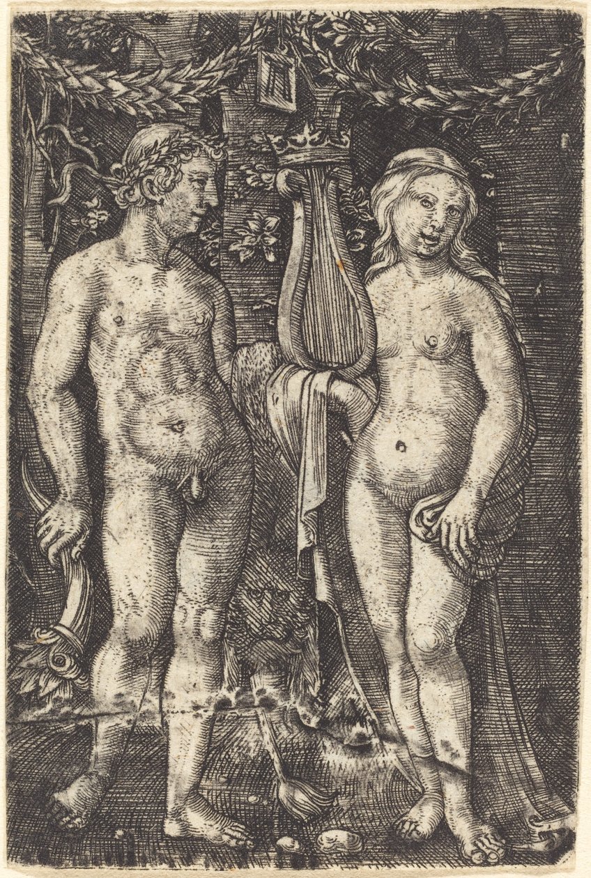 Ercole e una musa da Albrecht Altdorfer
