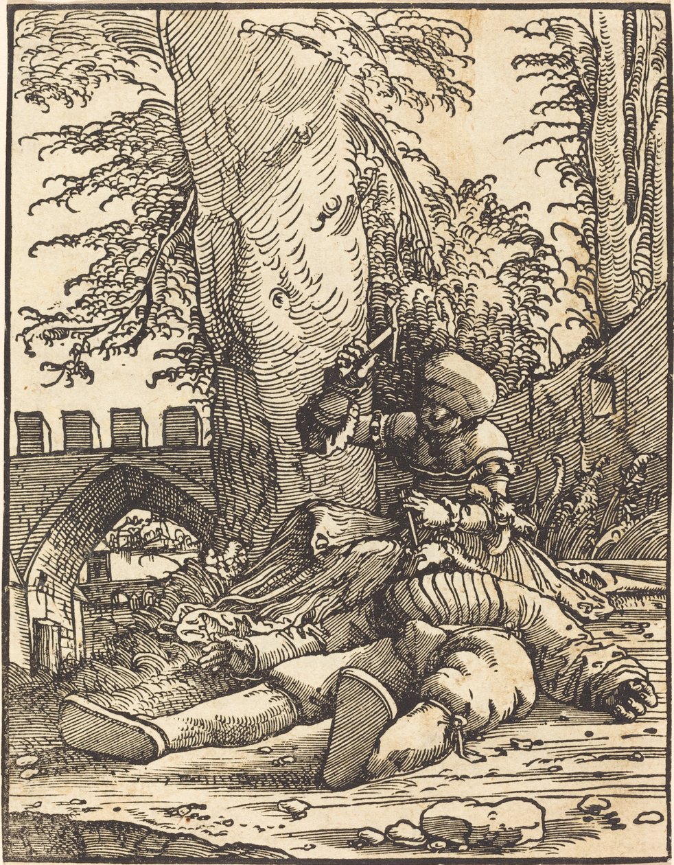 Jael e Sisera da Albrecht Altdorfer