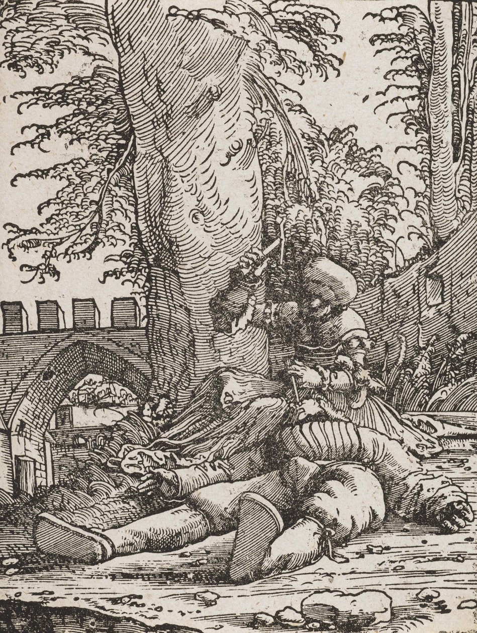 Jael uccide Sisera, c.1523 da Albrecht Altdorfer