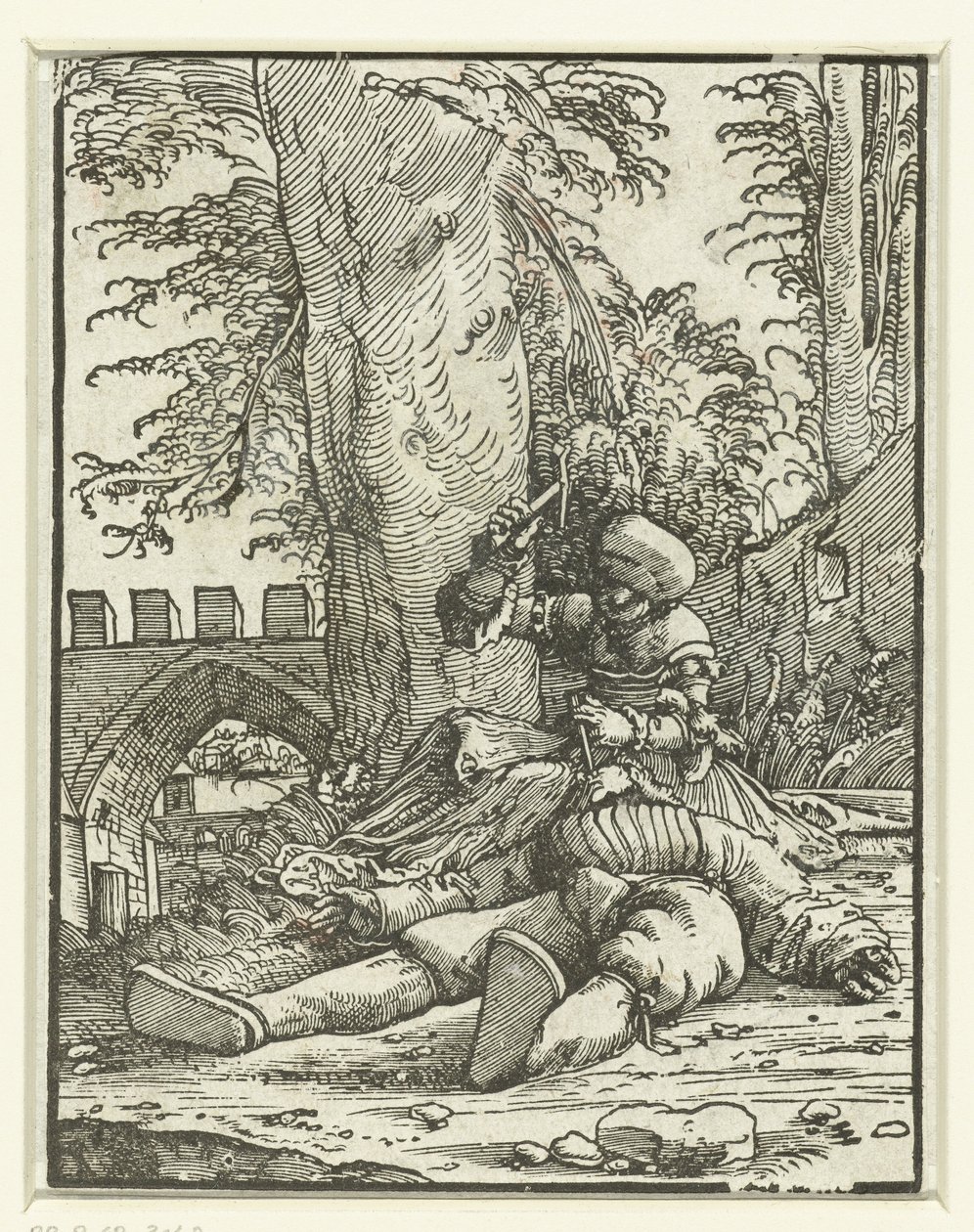 Jael uccide Sisera da Albrecht Altdorfer