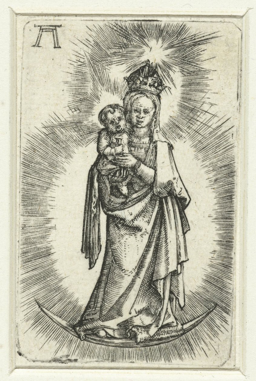 Madonna sulla falce di luna da Albrecht Altdorfer