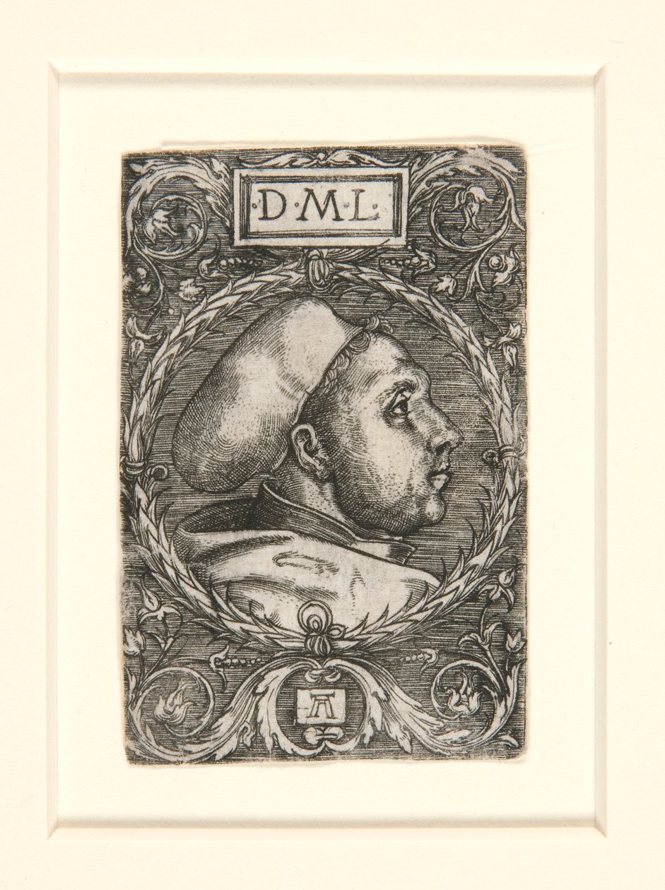 Martin Lutero con un Cappello Dottorale da Albrecht Altdorfer