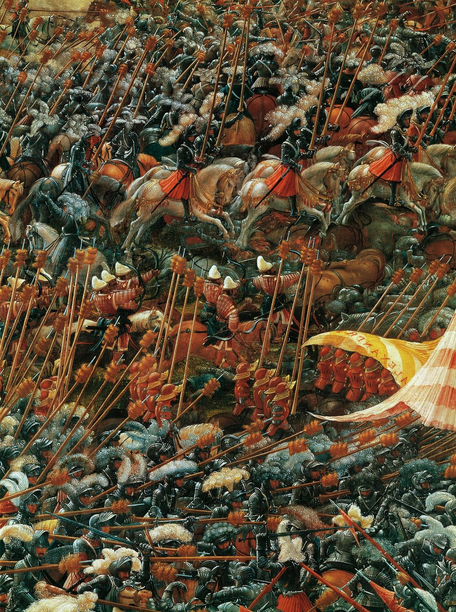 Eserciti opposti (dettaglio) da Albrecht Altdorfer