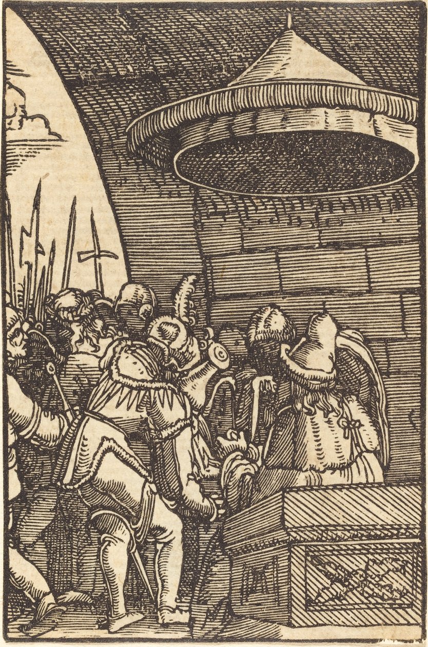 Pilato si lava le mani da Albrecht Altdorfer