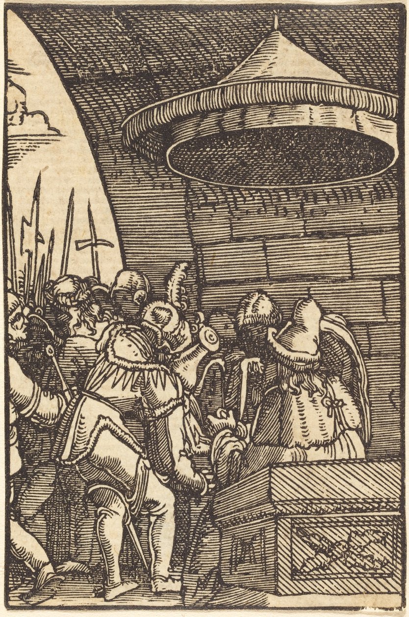 Pilato che si lava le mani da Albrecht Altdorfer