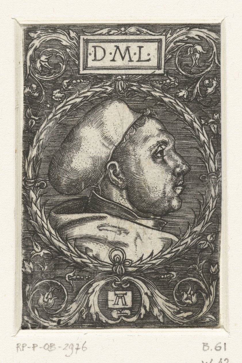 Ritratto di Martin Lutero da Albrecht Altdorfer