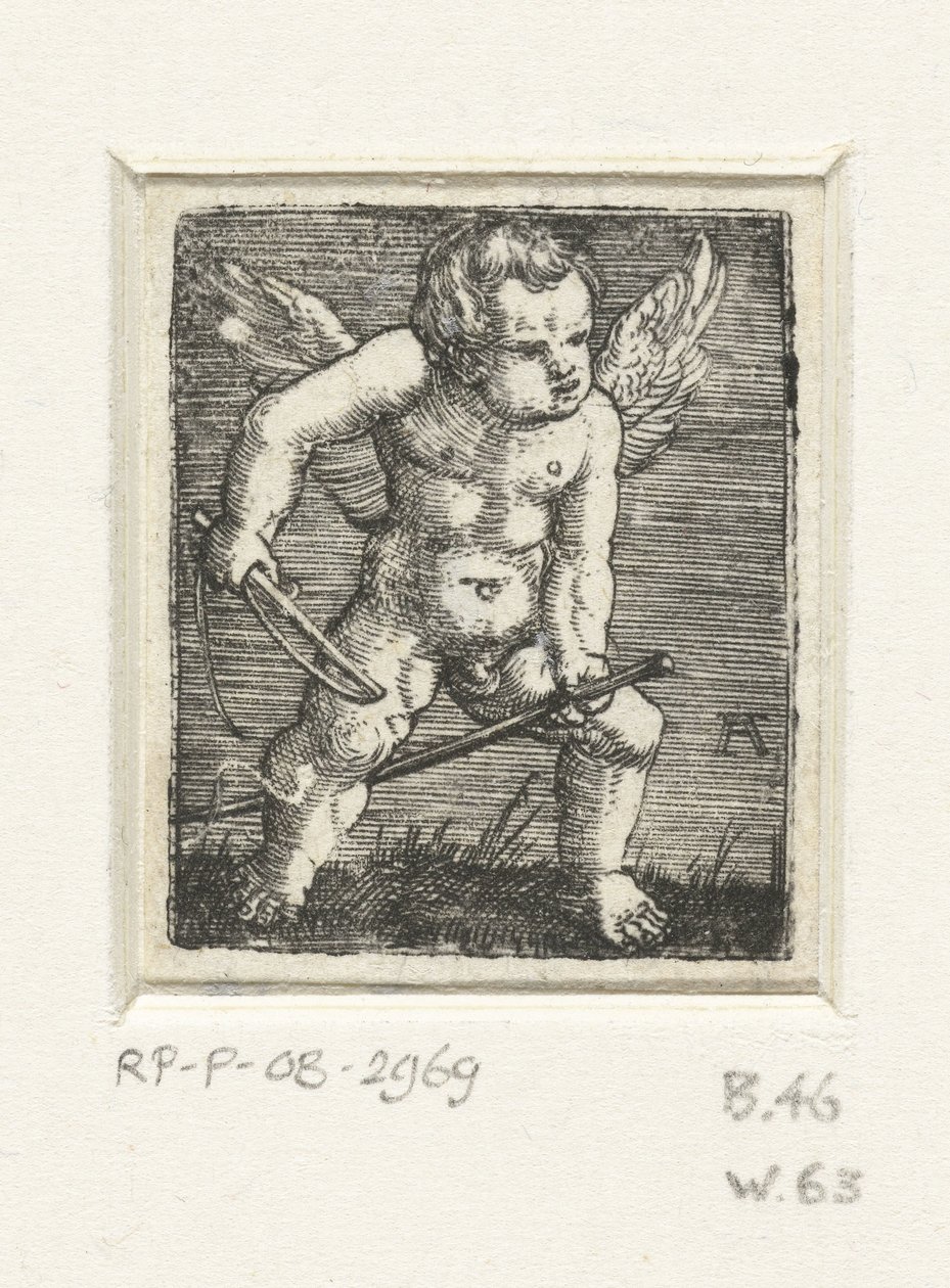 Putto con un cavalluccio da Albrecht Altdorfer