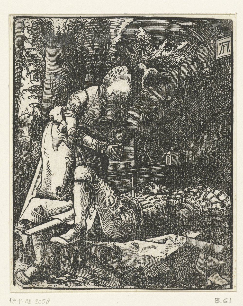 Piramus e Thisbe da Albrecht Altdorfer
