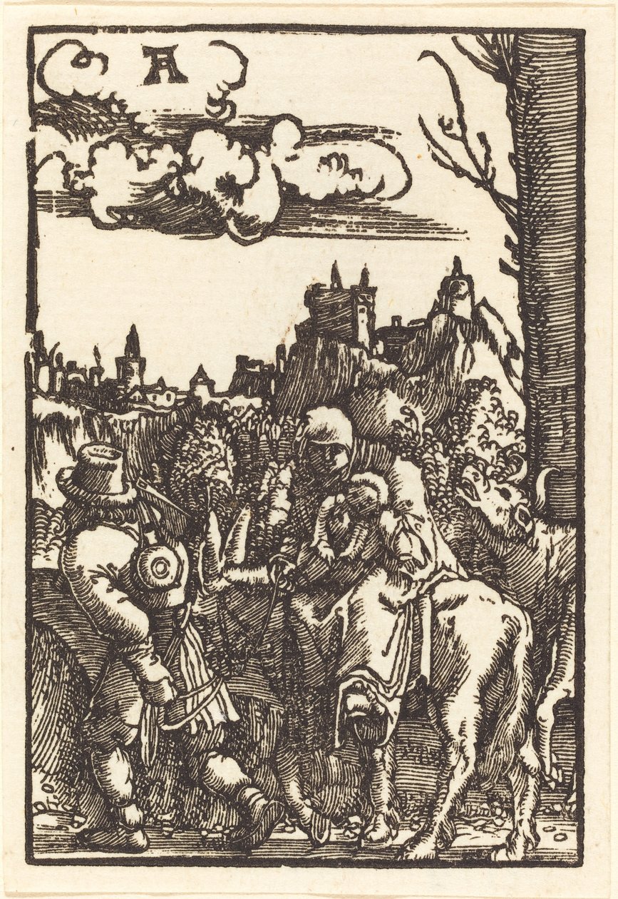 La fuga in Egitto da Albrecht Altdorfer