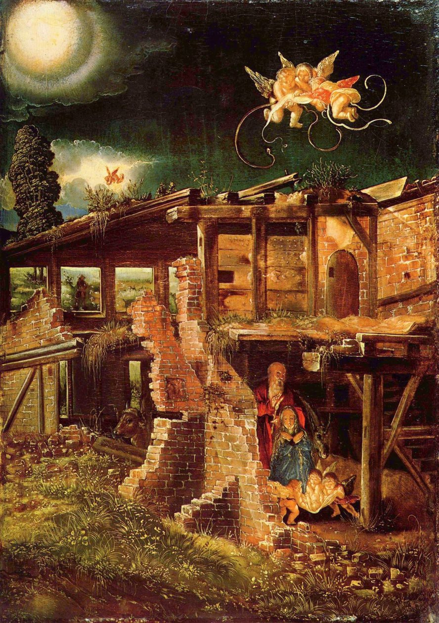La Notte Santa La Natività di Cristo, c. 1513 da Albrecht Altdorfer