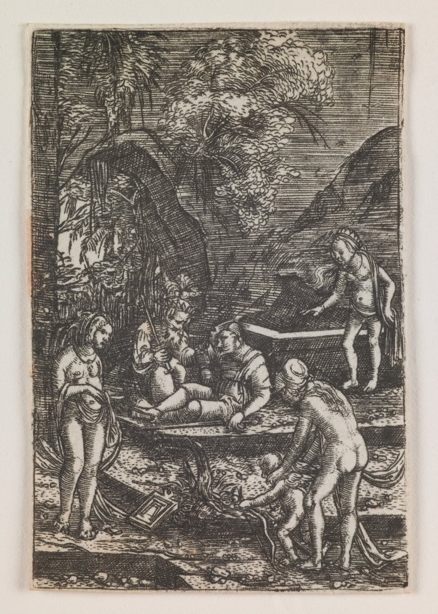 Il giudizio di Parigi da Albrecht Altdorfer