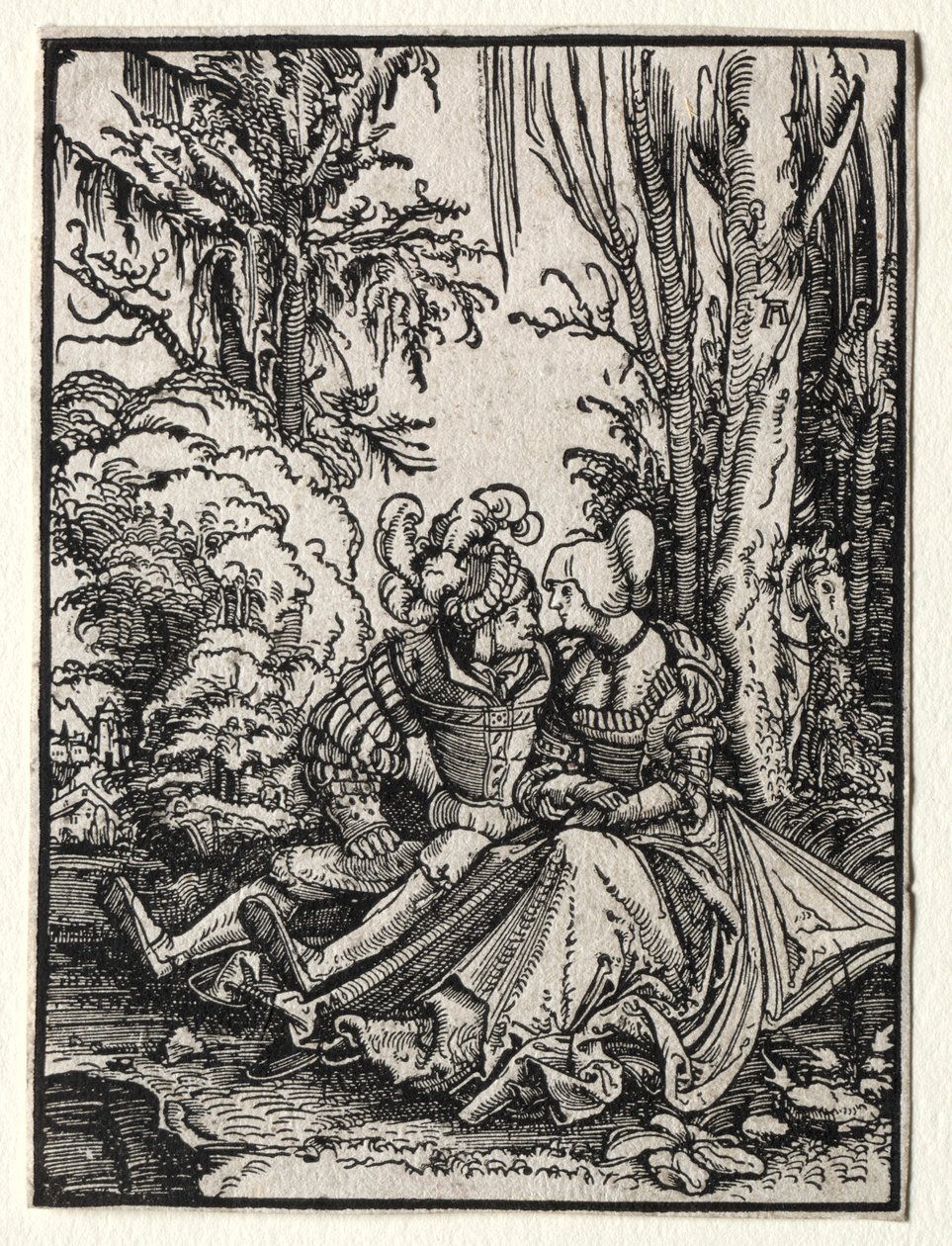 Gli amanti, 1511 da Albrecht Altdorfer