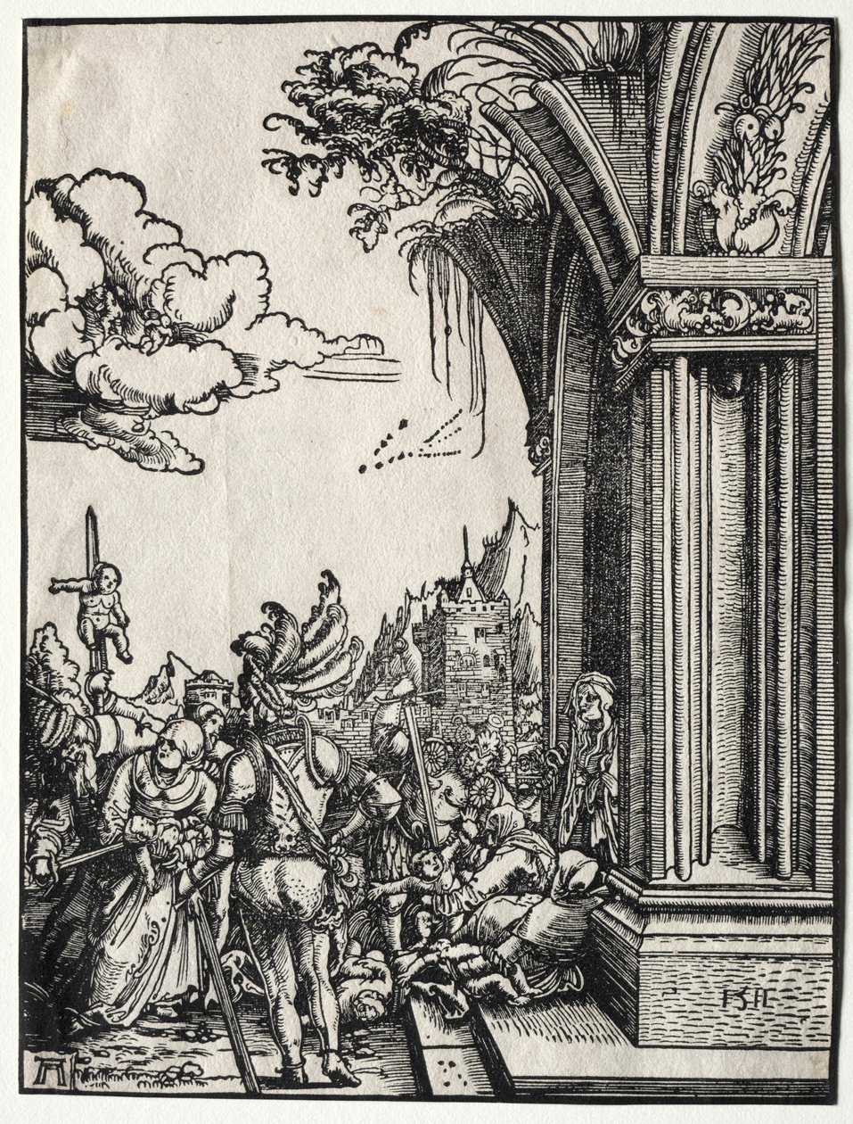 Il massacro degli innocenti da Albrecht Altdorfer