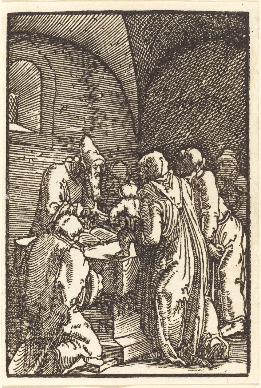 La presentazione di Cristo al tempio da Albrecht Altdorfer