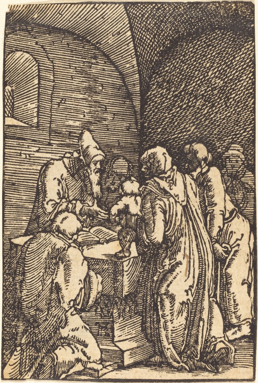La presentazione di Cristo al Tempio da Albrecht Altdorfer