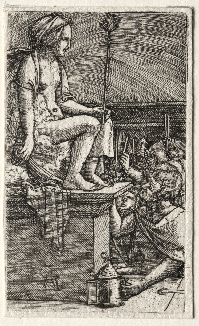La cortigiana romana o La vendetta del mago Virgilio da Albrecht Altdorfer
