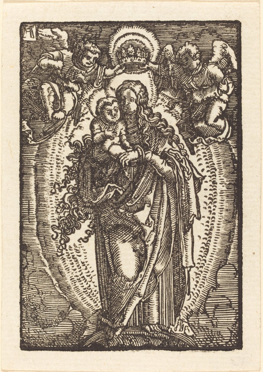 La Vergine come Regina del Cielo da Albrecht Altdorfer